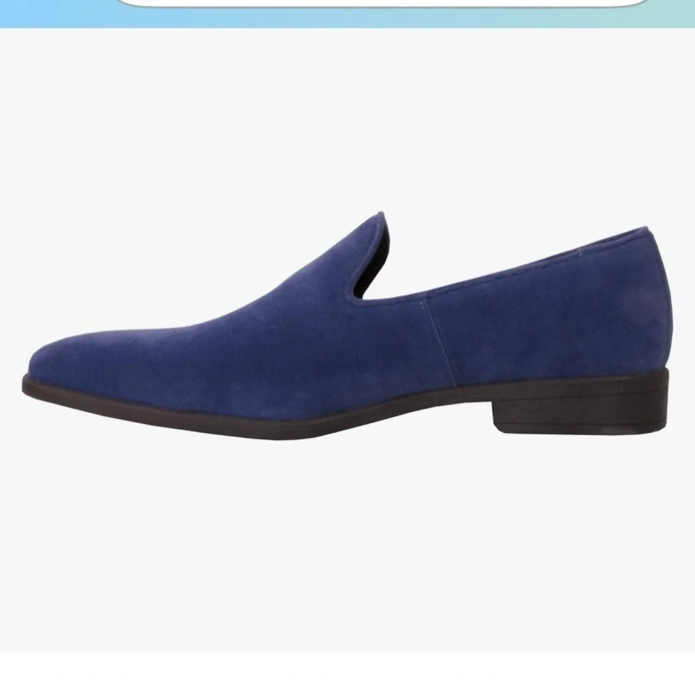 New VANGELO Men Dress Shoe Vallo-3 King-5 Loafer Slip-on  8Wide - Picture 3 of 12